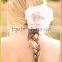 Artificial flower for hair Real touch rose decorations