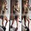 New Sexy Women Irregular Short Mini Skirt Bodycon Tight Long Sleeve Party Dress