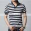 stripe high quality polo men tshirt ,casual men or women polo,couple polo t shirt for sporting