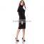 Guangzhou Domin Fashion New Styles 2017 Women Black Dress