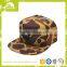 Fashion camo 5 panel snapback