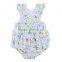 2017 Boutique girl clothes Boho Baby Romper Cotton Summer floral kids clothing