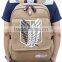 walson instyles copyright Attack on titan Shingeki no Kyojin Cosplay Backpack