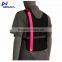 Night run mesh breathable reflective safety gear with led lights