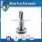 Made in Taiwan Pan Head Phillips Recess Stainless Steel Zinc Plated Zinc Finish Self Drilling Screw