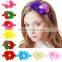 With rose floral Headband Tiara baby 16 colors optional wholesale new hot hair of children in Europe and America