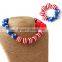 St. Patricks necklace 4th of July baby girls chunky necklace M5060601