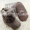 Winter crochet baby soft feet boots fur warm toddler girls boots shoes kids M6052901