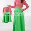 Wholesale Mommy and me holiday maxi dresses light green lace Matching dress