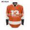 2017 latest new design full printed hockey jerseys team club custom ice hockey jersey