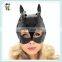 Masquerade Cheap Plastic Black Cat Halloween Party Masks HPC-0446