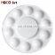 Watercolor Painting 11 Well Round Plastic Palette