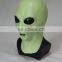 Deluxe 3D Fancy Dress Latex Adult Glow Alien Mask Halloween Cosplau Props