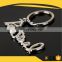 KEY6 Custom metal keychain wholesale, popular 2016 metal key chain