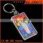 Manufacturer fashion high quality rectangle key chain