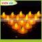 Elegant shape heart shaped candles