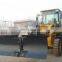 CE loader ZL12 wheel loader with hydraulic snow plow