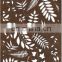 Corten Steel Laser Cut perforated Metal Screen For Divider decorative