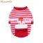 Holiday warm outfits santa dog clothes christmas for cats dogs