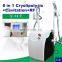 Coolshape Cryolipolysis Freeze Fat slimming machine price/Lipo Cryo machine with Cavitation and RF Handles