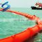 Factory supply good price PVC inflatable dam flood barrier , Inflatable oil bon barrier for oil spill control