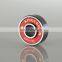 Red skateboard ball bearings, ball bearings for skateboard