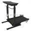 desk treadmill electric  walking machine exercise machine work while working  with adjustable table