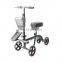 knocked down steerable seated leg support safe adjustable handicap medical knee rollator scooter walker for injury