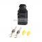Carest Male Connector Housing 2 Pin Sealed Male JPT Connector Kit For VW AUDI VAG - 1J0 973 702