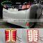 2PCS Reflector For Toyota Vellfire 2016 2017 2018 2019 2020 ALPHARD LED Rear Fog Lamp Bumper Light Brake Light Turn Signal