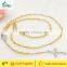 Fashion catholic plastic rosary bead necklace Wholesale