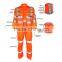 Polyester Cotton Fabric with 300gsm High Visibable Coverall Meet with EN20471