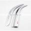 Chrome door visor side window deflector shade sun rain shield silver strips guard for Toyota Hilux vogo