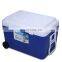 120L Outdoor ice cooler box cooler box with wheel Large capacity box camping fishing insulated EPS form