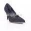 stylish pumps suede pointed toe lady dress shoes