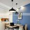 New Design Macaron Candy Color Pendant Lighting Metal Nordic Hanging Lamps E27