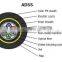 Stable performance and good quality water resistant gel filled ADSS Outdoor Fiber Optic Cable