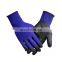 Hot selling 18G Super Thin Nylon Gloves with Super Soft PU Coating on Palm work safety garden glove