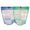 China supplier digital printing glossy finish smell proof stand up mylar food packaging bags with clear window