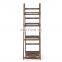 wholesale high quality wooden  planter stand storage flower pot plant ladder shelf rack for house