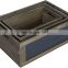 Wooden Crates With Blackboard Retail Display Storage Box Gift Hampers