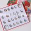 Custom design christmas countdown advent calendar favor gifts box for hair accessories jewelry earring