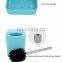 Cost-effective Plastic Special Shape Blue 4 pcs Soft Collection Bath Accessory Bath Accessories Bath Room Accessories