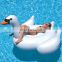 Inflatable white swan float for swimming pool custom pool float manufacturers