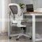 Cheap Modern Design Ergonomic Kneeling Office Chair With Back White And Armres Black