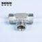 1CM  Metric Thread Male 60 degree Cone Seat Straight hydraulic Fitting For Pipe Seal Connection