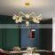 New Scandinavian Star Crown Living Room Lamp Restaurant Creative Net Red Bubble Bedroom Chandelier