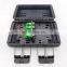 Two Layers FTTX 16 port Aerial horizontal Inline type IP 68 Fiber Optic box splitter joint enclosure