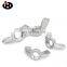 Factory  Hardware Fasteners Hot Sales Stainless Steel Butterfly Wing Nuts