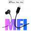 8 pin wired earphone headset headphone for iphone mobile XS XS max
